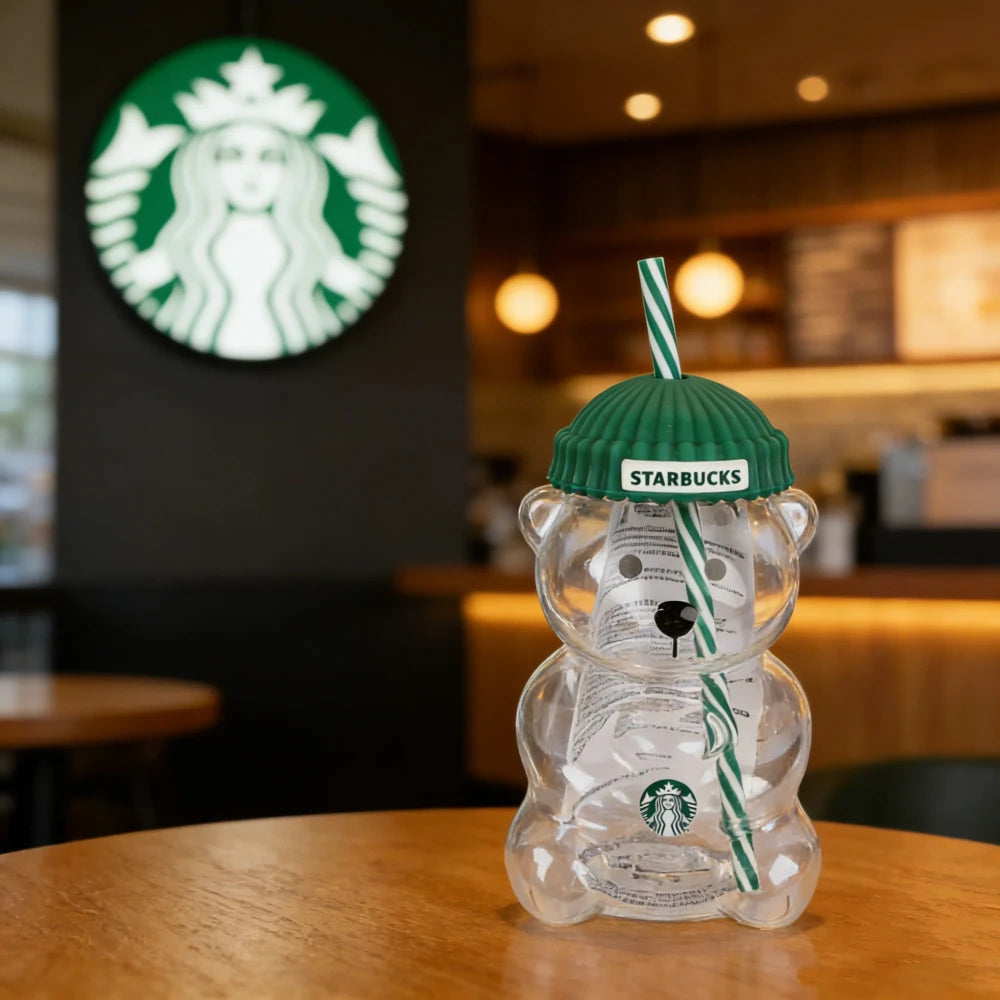 Starbucks Bearista Glass Tumbler