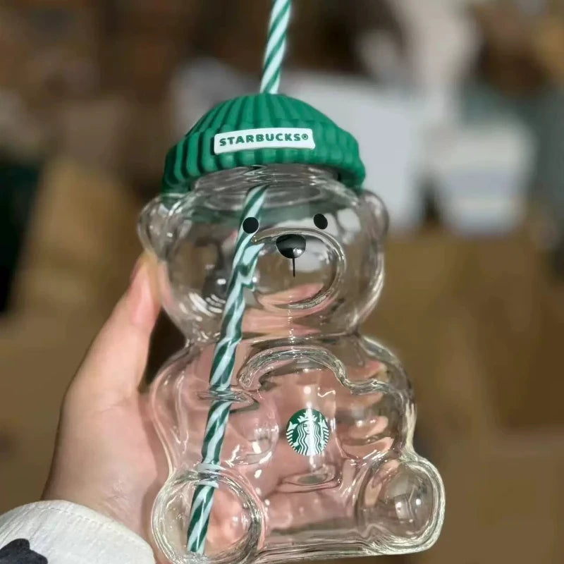 Starbucks Bearista Glass Tumbler