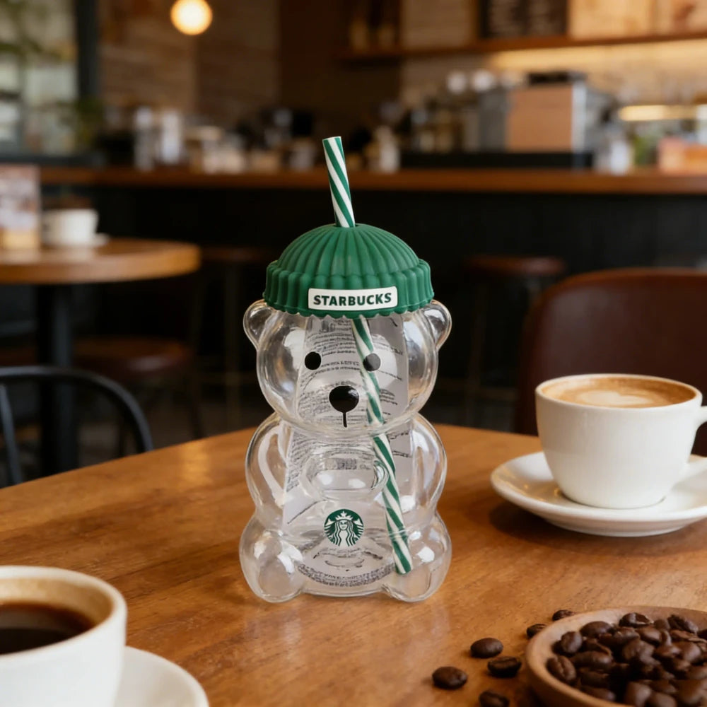 Starbucks Bearista Glass Tumbler
