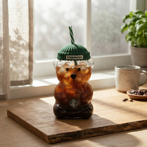 Starbucks Bearista Glass Tumbler