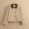 Patchwork Long Sleeve Bomber Jacket