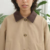 Patchwork Long Sleeve Bomber Jacket